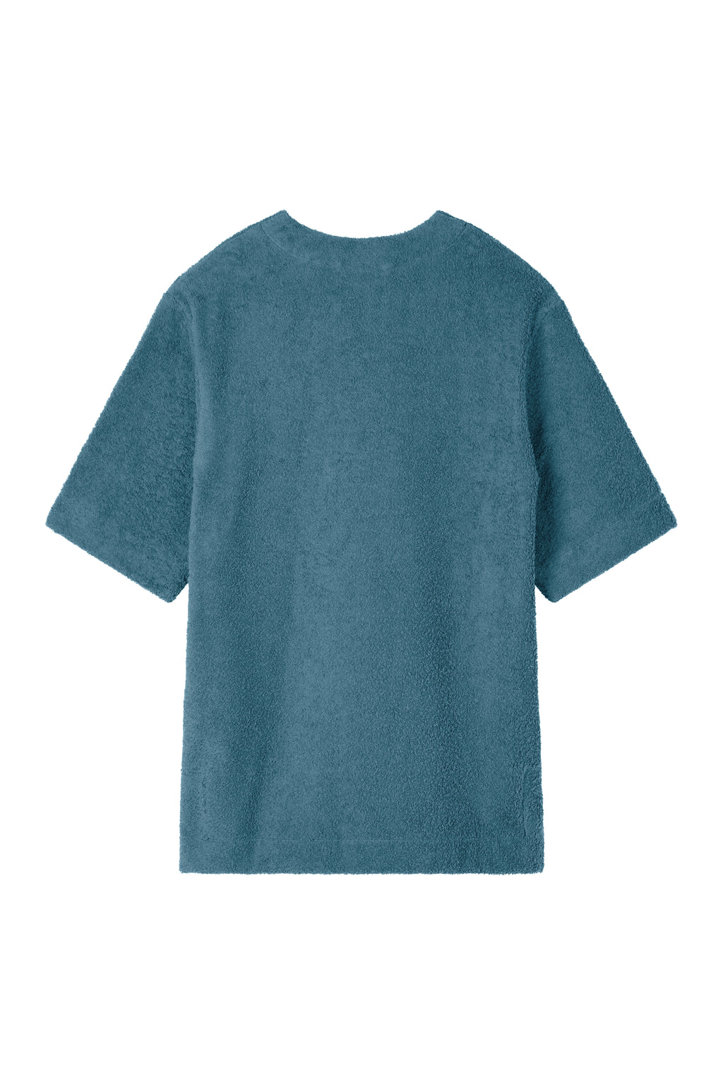 Winnie 3/4 Sleeve Mini Kaftan - Teal - Organic Cotton Towelling