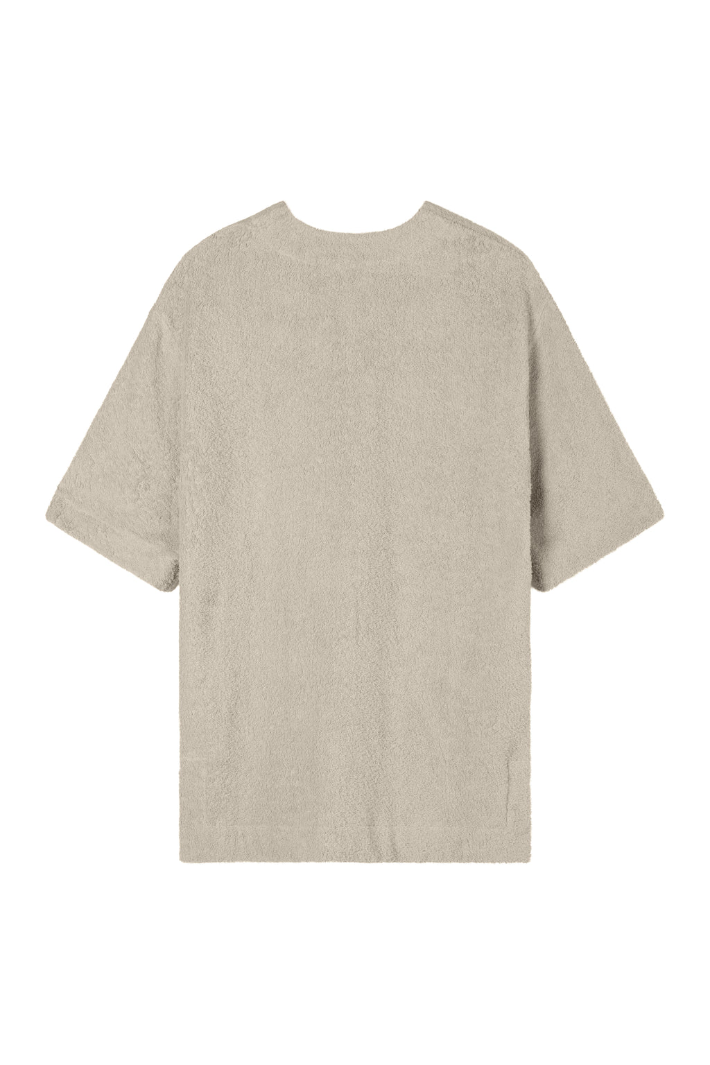 Winnie 3/4 Sleeve Mini Kaftan - Sand - Organic Cotton Towelling